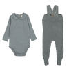 Mema Knits Knit Shabbos Overalls & Onesie