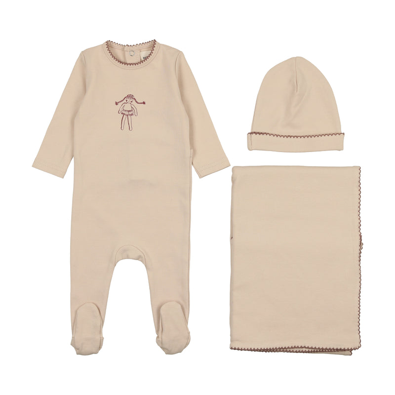 Mema Knits Doll Layette Set AW24