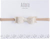 Adora Mini Suede Bow Headband