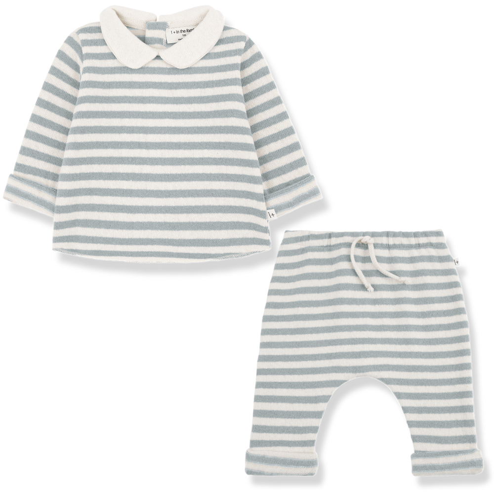 1 + In The Family Alizee Top & Pants Set - Nuvola