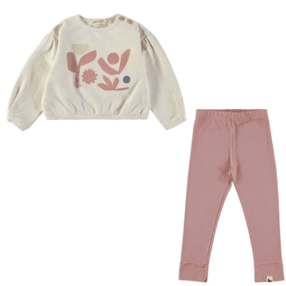 Baby Clic Girls Garden Top & Pants