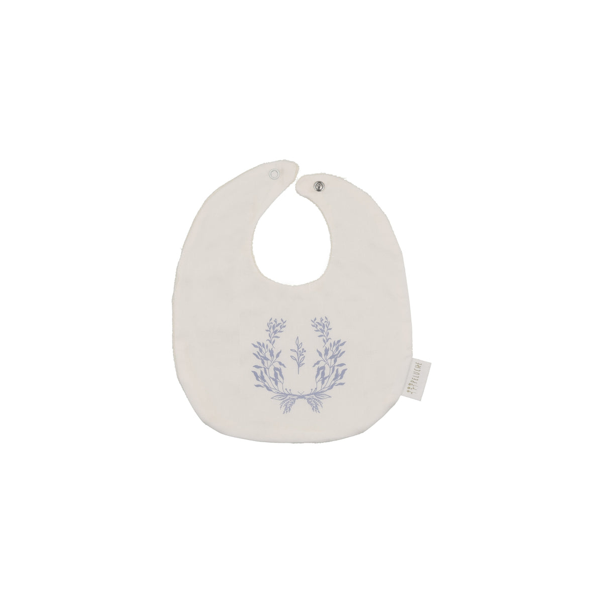 Peluche Botanical Blue Bib