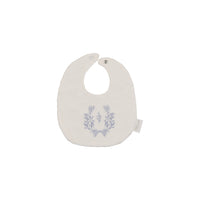 Peluche Botanical Blue Bib