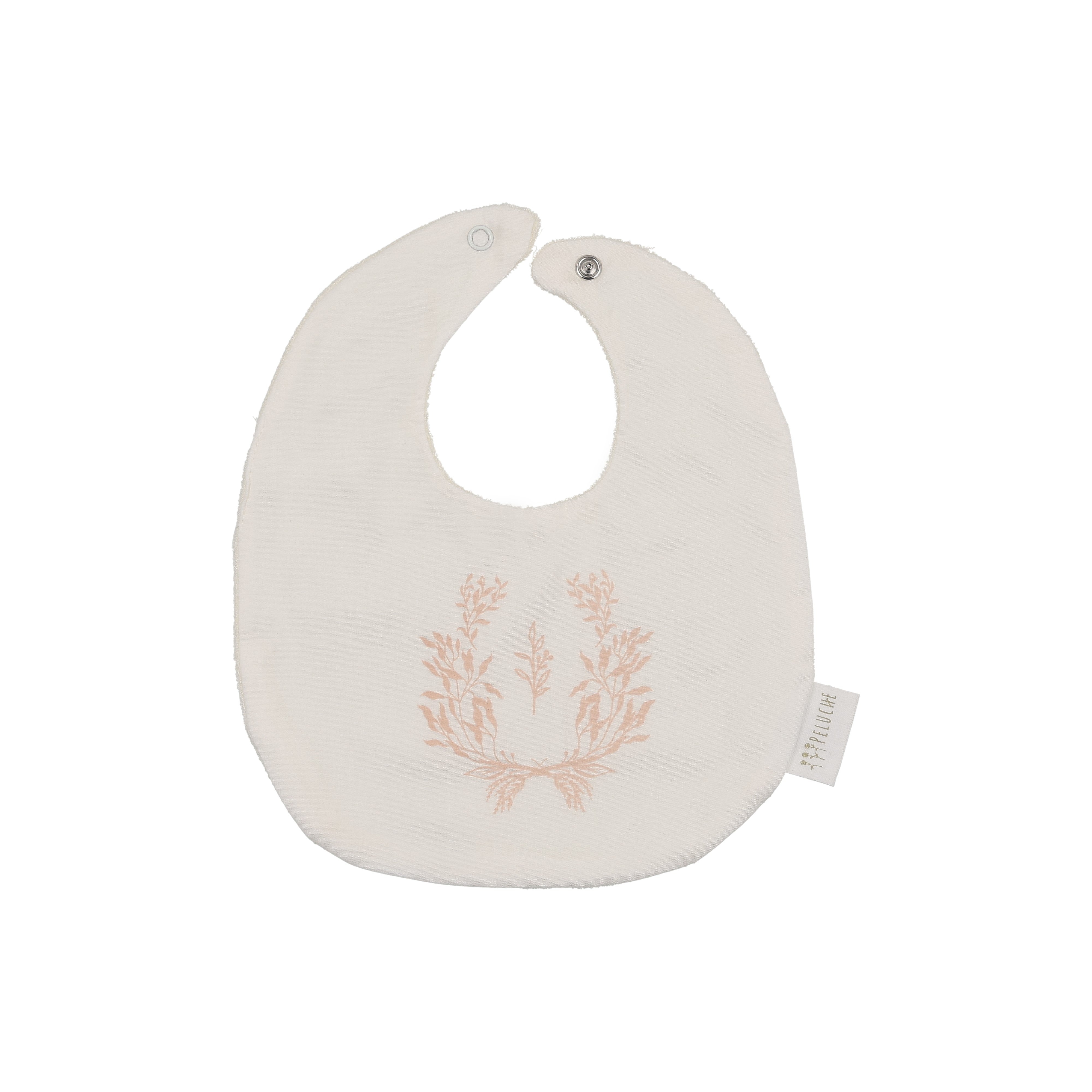 Peluche Botanical Pink Bib