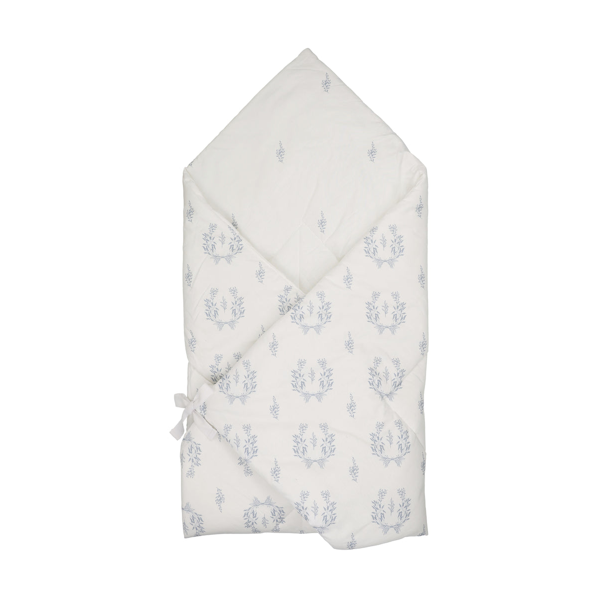 Peluche Botanical Baby Wrap Playmat - Blue