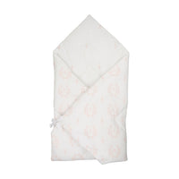 Peluche Botanical Baby Wrap Playmat - Pink
