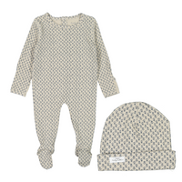 Lovely Littles Quinn Footie &  Beanie