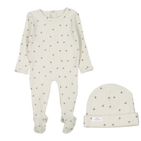 Lovely Littles Rosa Footie & Beanie