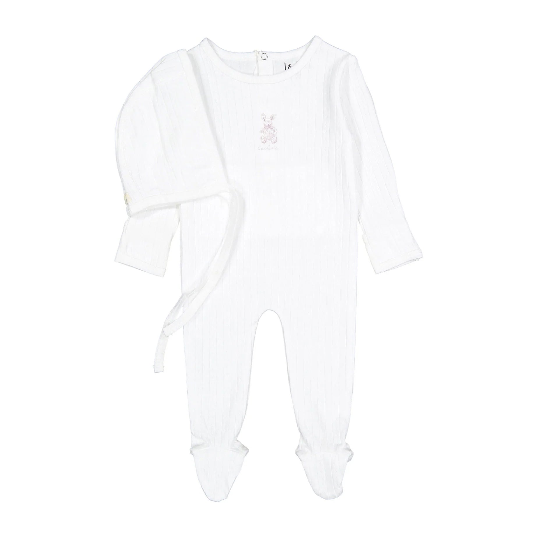 Ladida Rose Bunny Footie & Bonnet