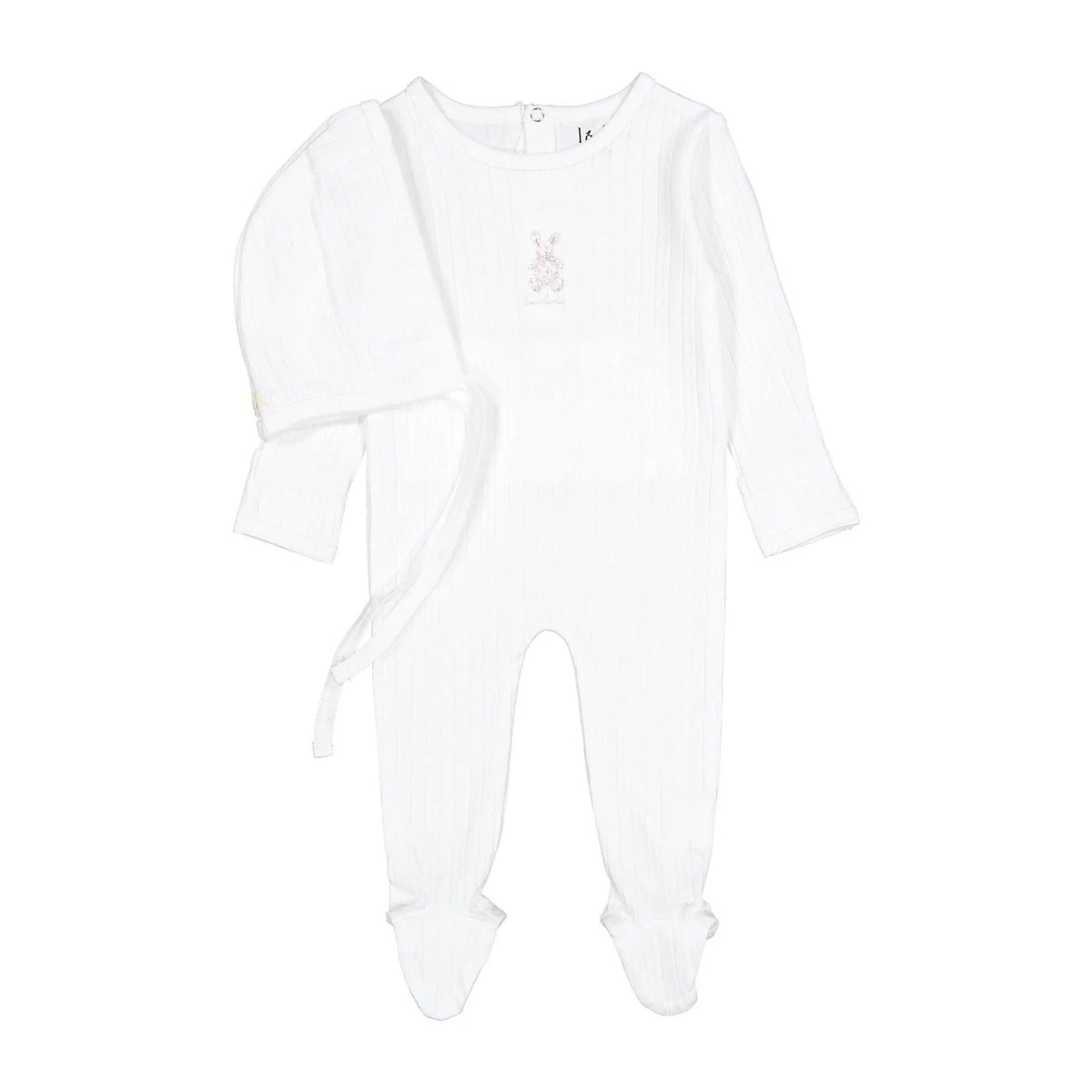 Ladida Rose Bunny Footie & Bonnet