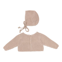 Lilette Chunky Knit Shrug & Bonnet SS25