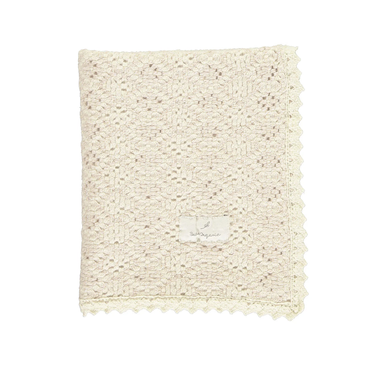 Bebe Organic Crochet Blanket