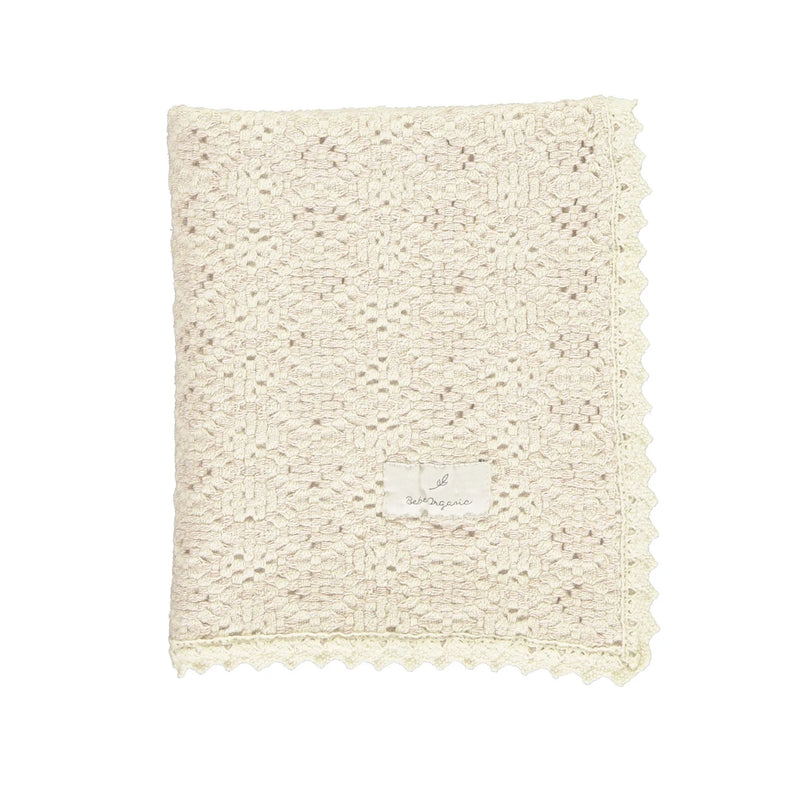 Bebe Organic Crochet Blanket