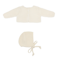 Lilette Chunky Knit Shrug & Bonnet