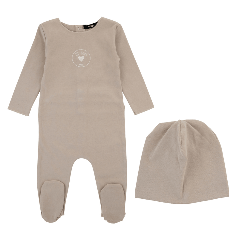 Noggi Lil' Love Footie & Beanie AW24