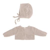 Lilette Chunky Knit Shrug & Bonnet SS25