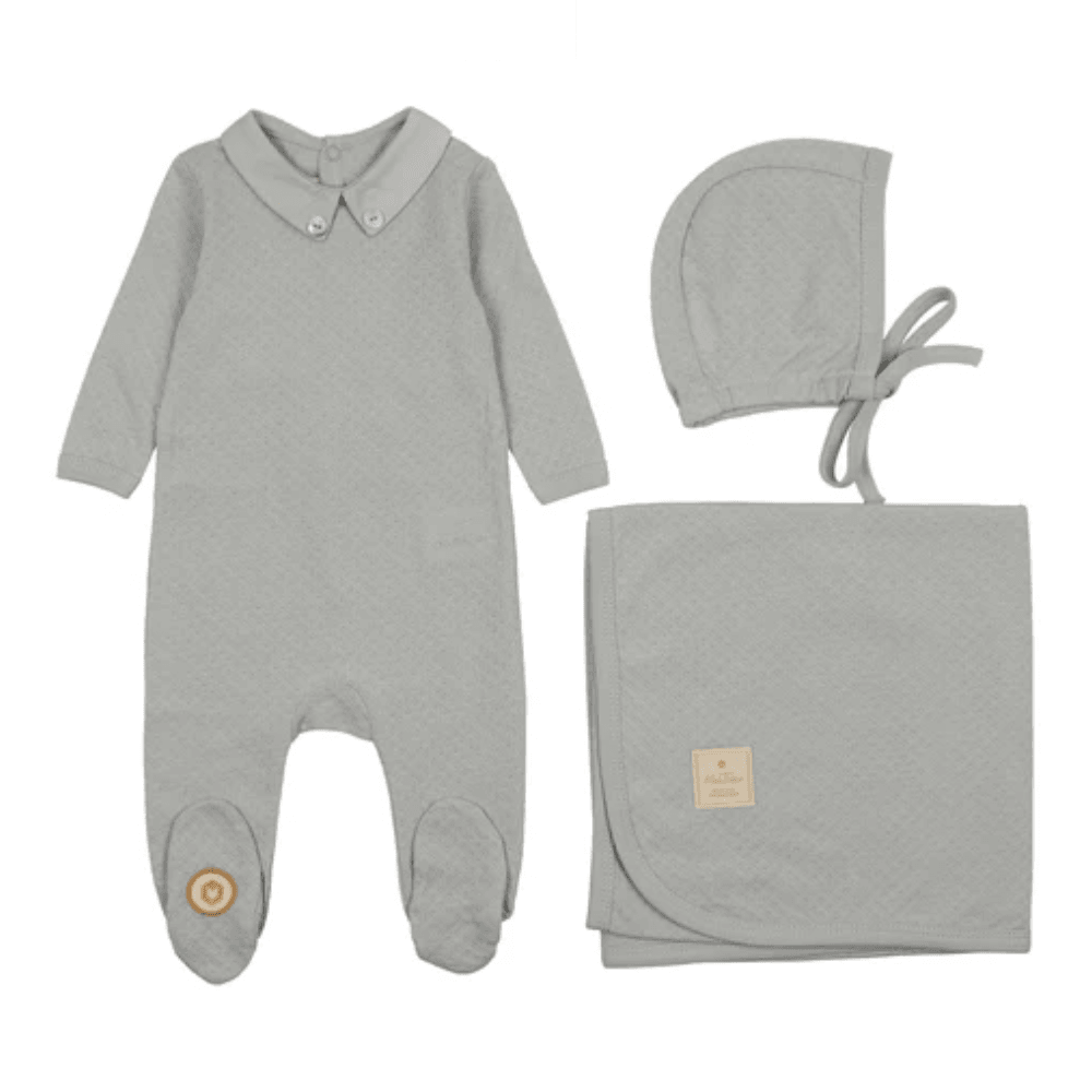 Mon Tresor Textured Elegance Layette Set SS24