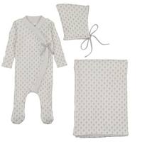 Bee & Dee Double Print Layette Set - Boys Print