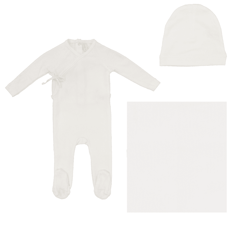 Lilette Wrapover Layette Set