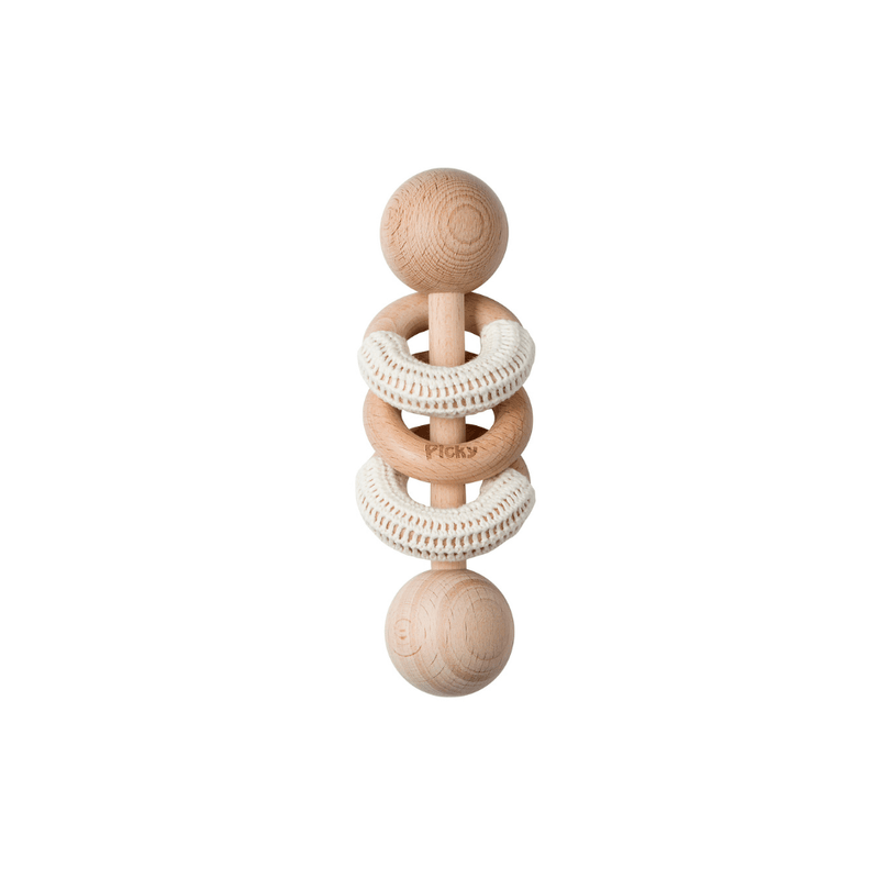 Picky Rattle with crochet rings