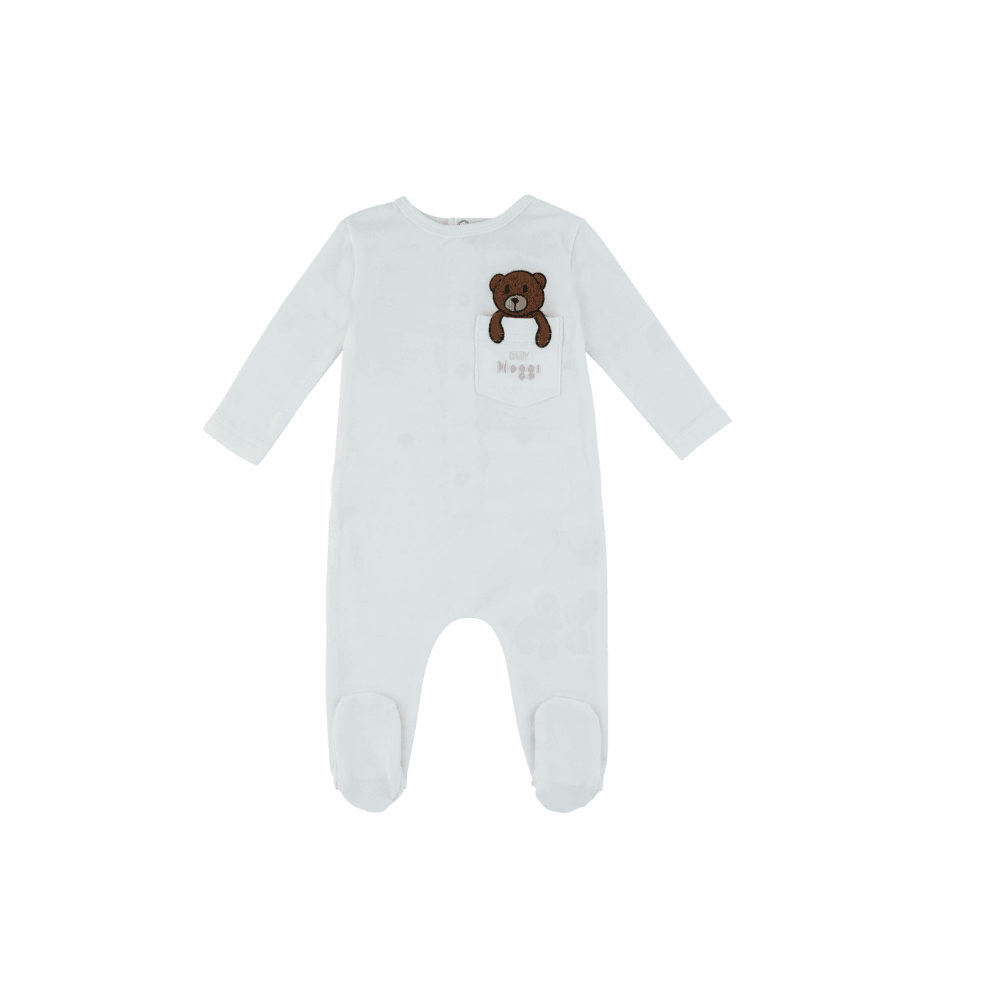 Noggi Teddy Bear Pocket Footie