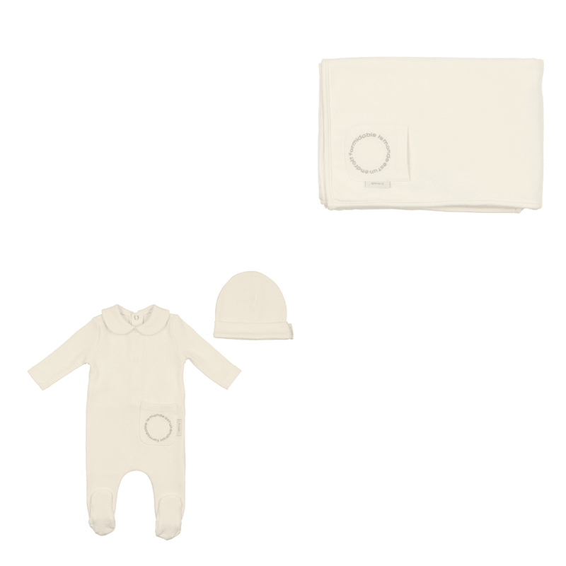 Bee&Dee French Script Collection Layette Set