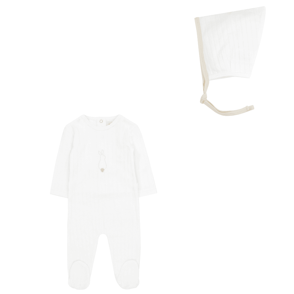 Kipp Bunny footie & hat SS23