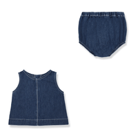 1+ in the family Denim Top and Bloomers set