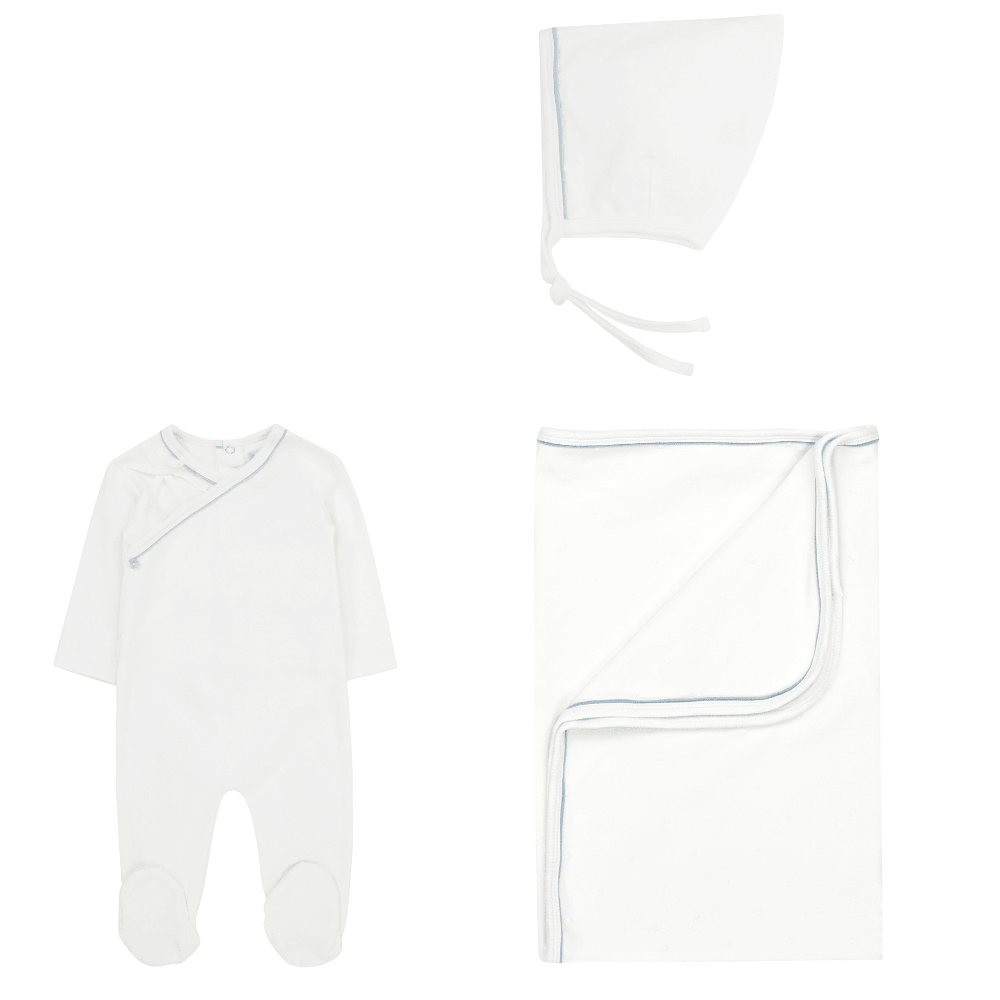 Kipp Dot  Wrap Layette Set