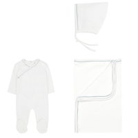 Kipp Dot  Wrap Layette Set