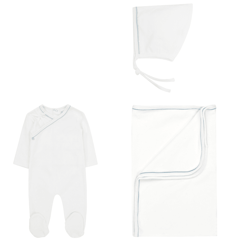 Kipp Dot  Wrap Layette Set