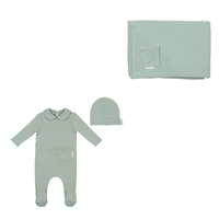 Bee&Dee French Script Collection Layette Set