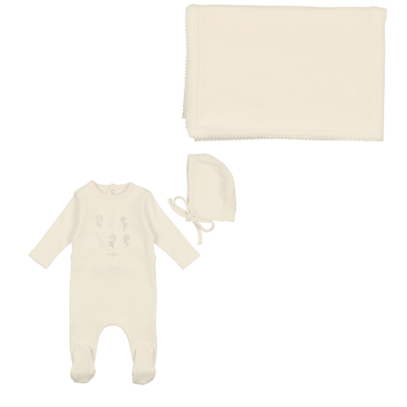 Bee & Dee Hot Air Balloon Print Collection Layette Set