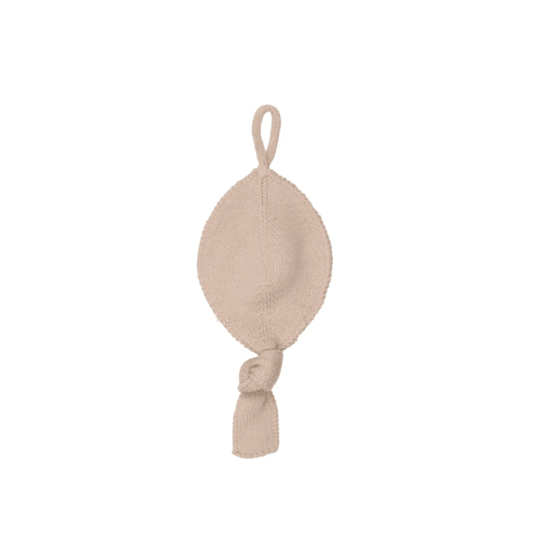 Peluche Knit Paci Holder-Cream Peluche Knit Paci Holder-Cream