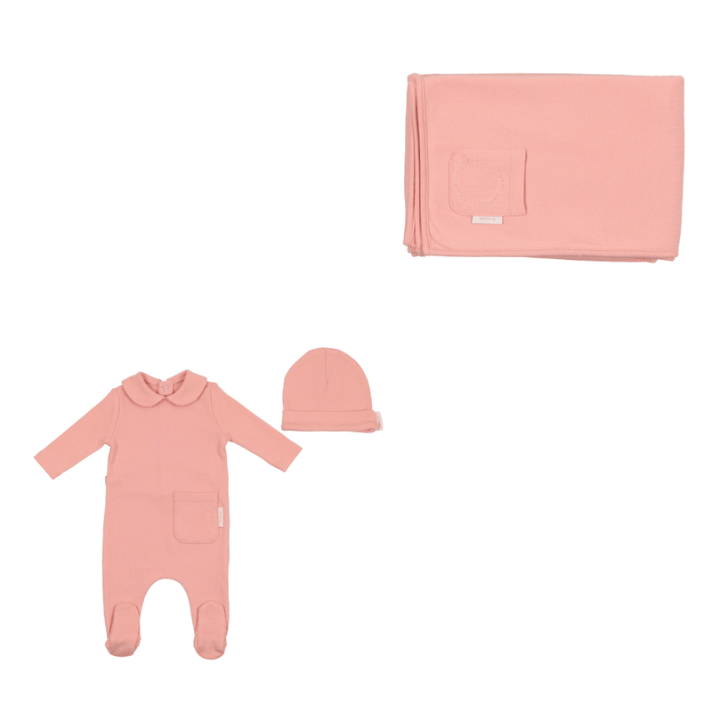 Bee&Dee French Script Collection Layette Set