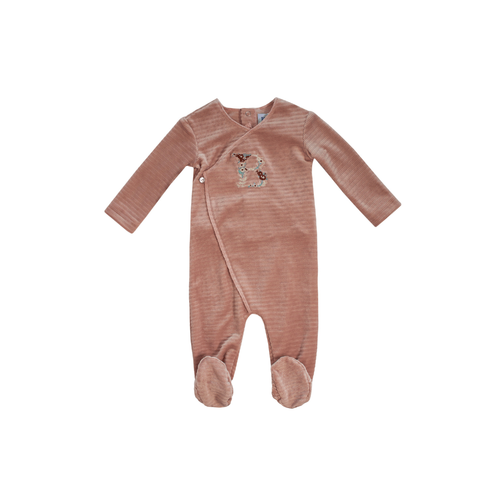 Kipp Rib velour B Footie