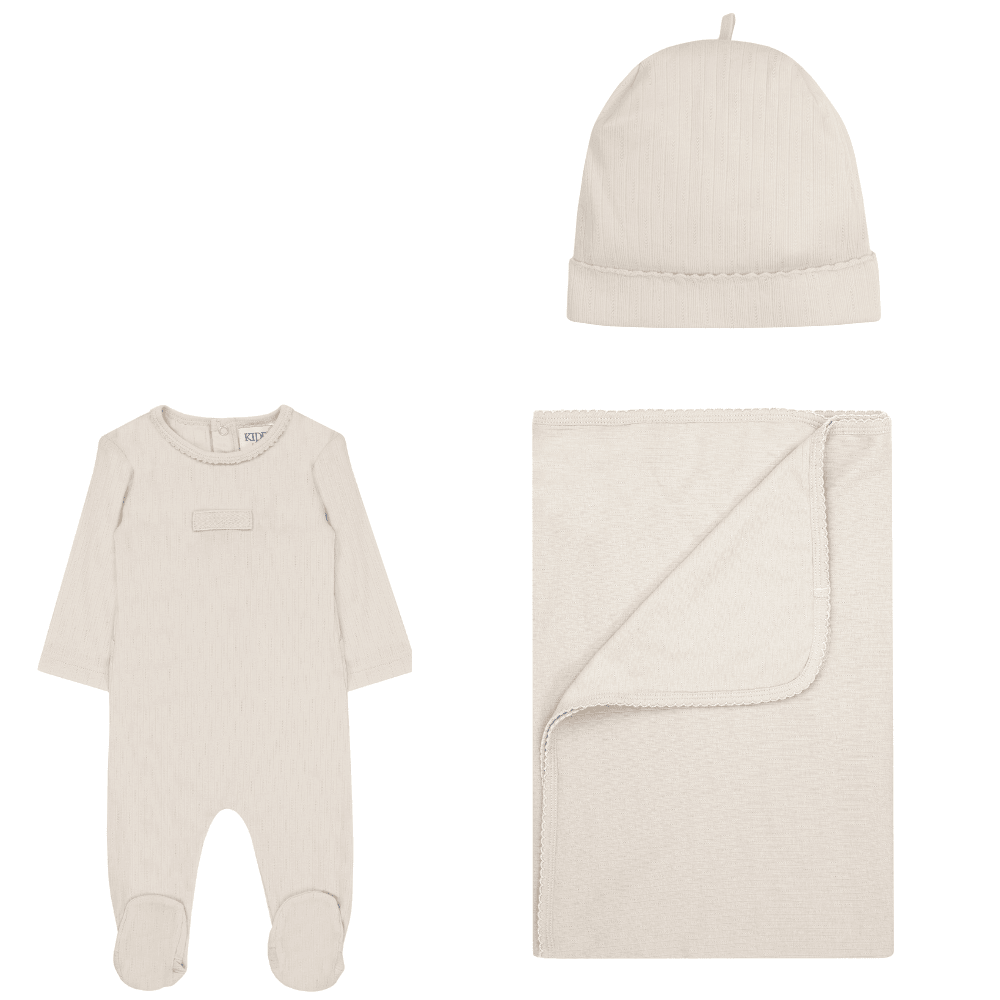 Kipp Twill Tape Layette Set