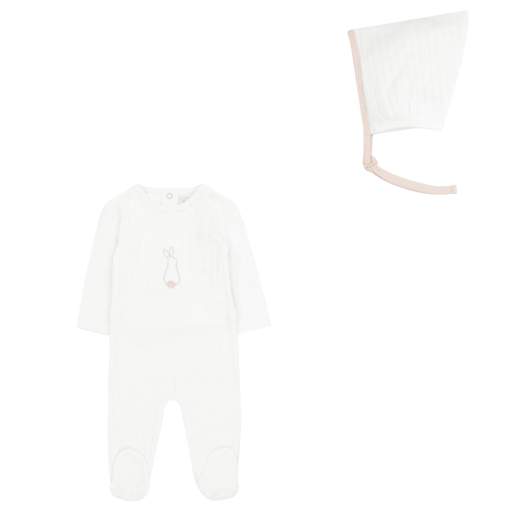 Kipp Bunny footie & hat SS23