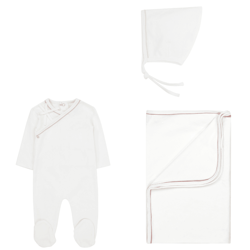 Kipp Dot  Wrap Layette Set