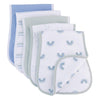 Elys & Co Printed Burp Cloths