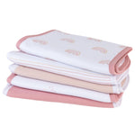 Elys & Co Printed Burp Cloths