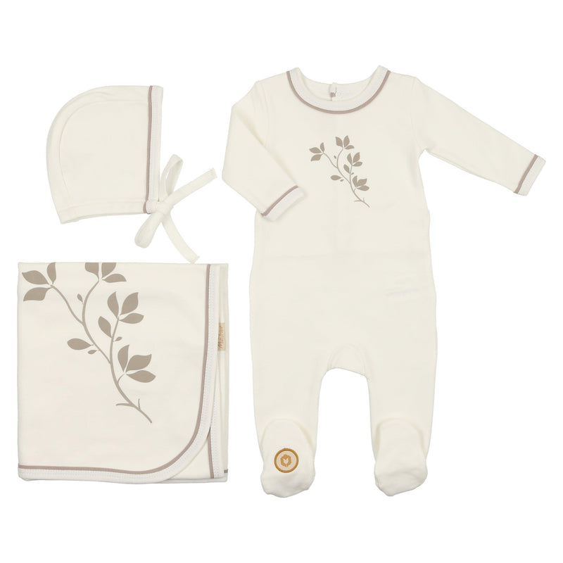 Mon Tresor Dainty Leaves Layette Set