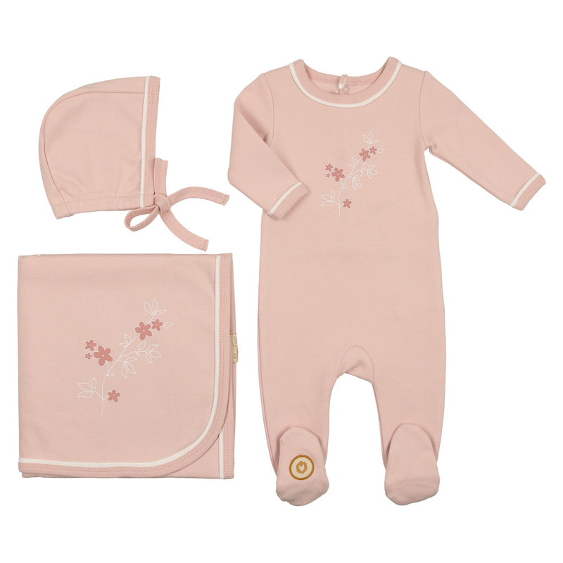 Mon Tresor Dainty Leaves Layette Set