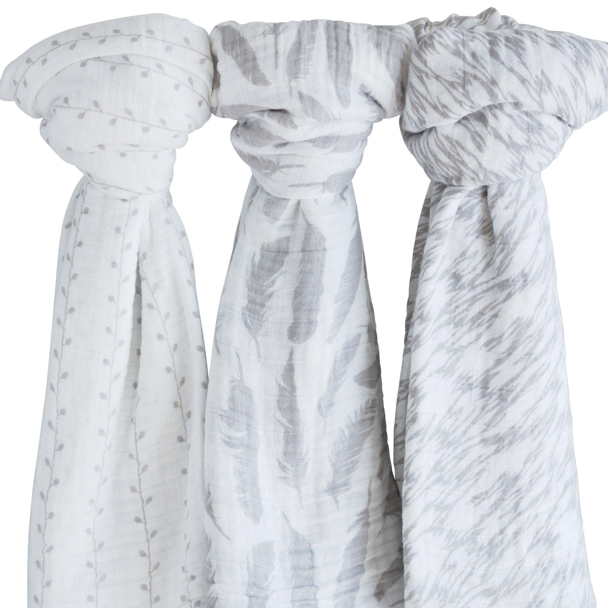 Elys & Co 3 pack muslin swaddles