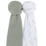 Elys & Co 2 pack muslin swaddles