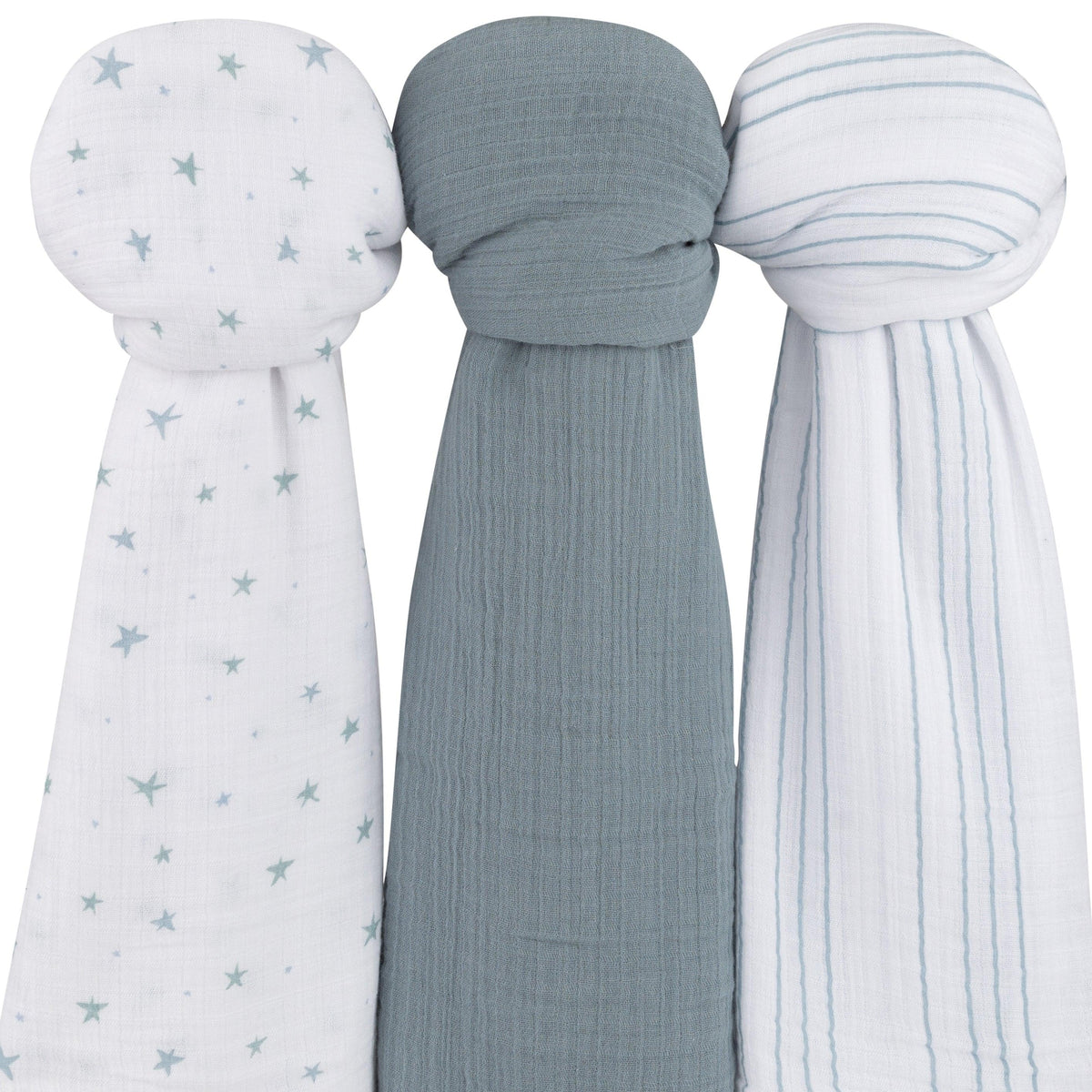 Elys & Co 3 pack muslin swaddles