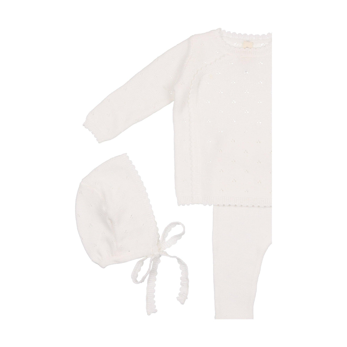 Lilette Pointelle Bris Set with Blanket