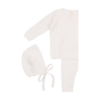 Lilette Pointelle Bris Set with Blanket