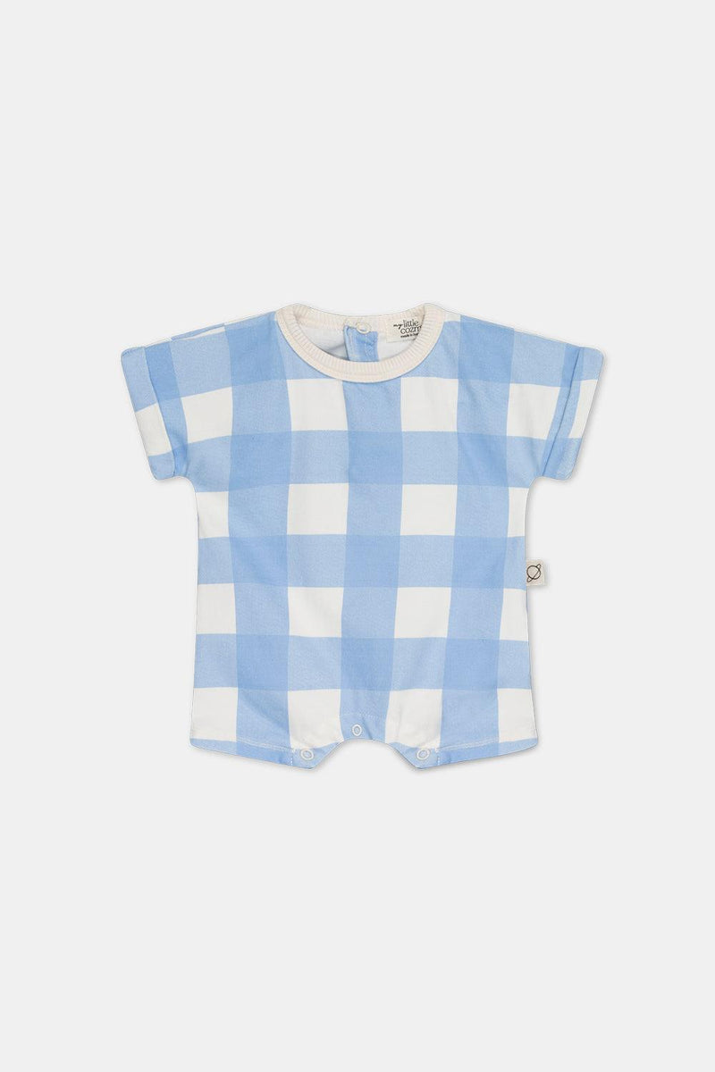 My Little Cozmo Gingham Romper