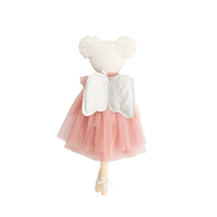 Alimrose Ava Angel Doll Blush Silver